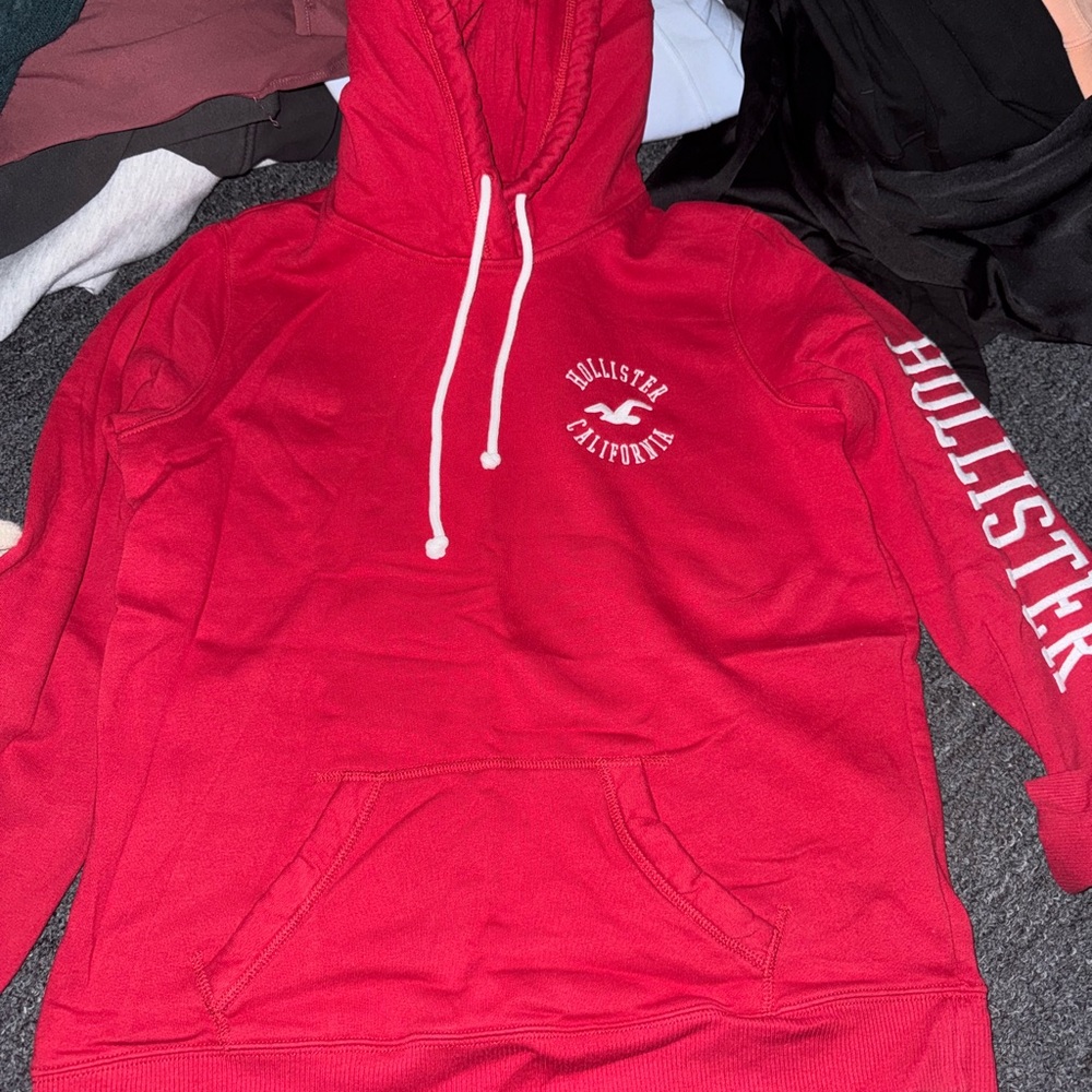 Hollister Red Sweater